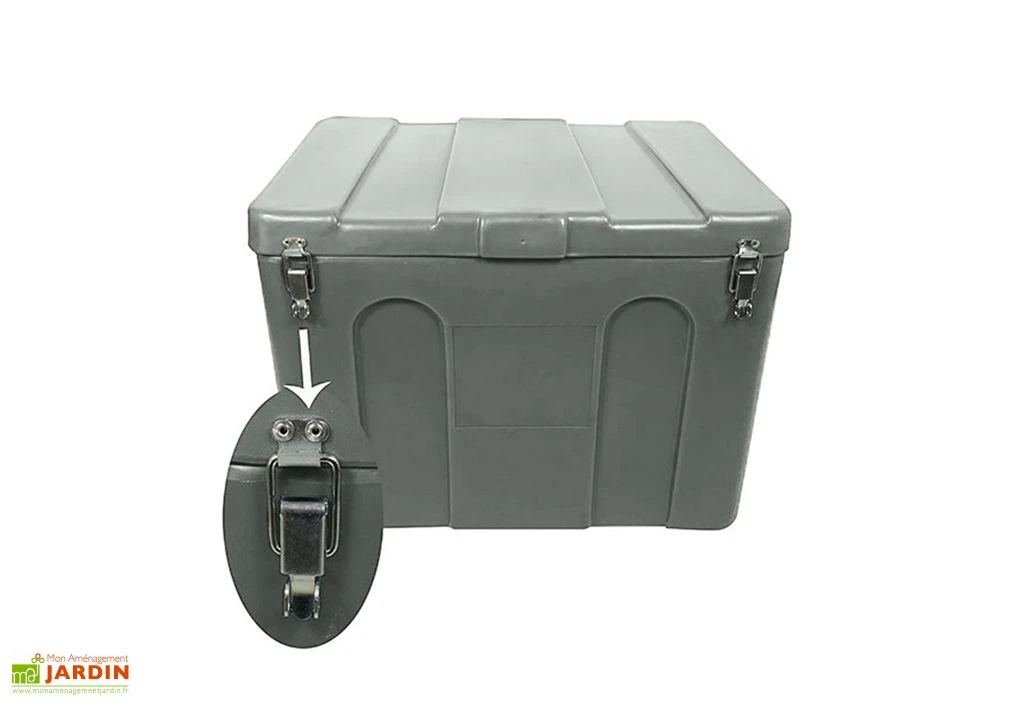 Coffre De Jardin Avec Grenouillères Cadenassables – 140 L