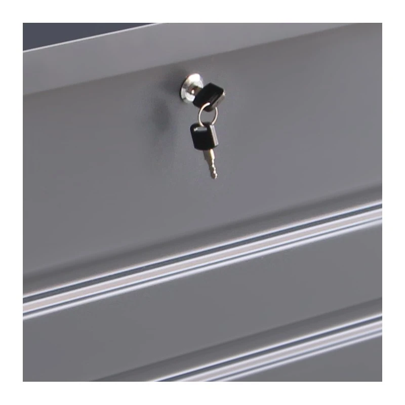 Coffre De Rangement En Métal Anthracite 400L Avec Plancher X-METAL – Image 5