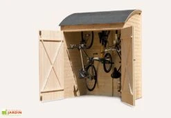 Coffre De Rangement Bois Pour Vélos 134x160