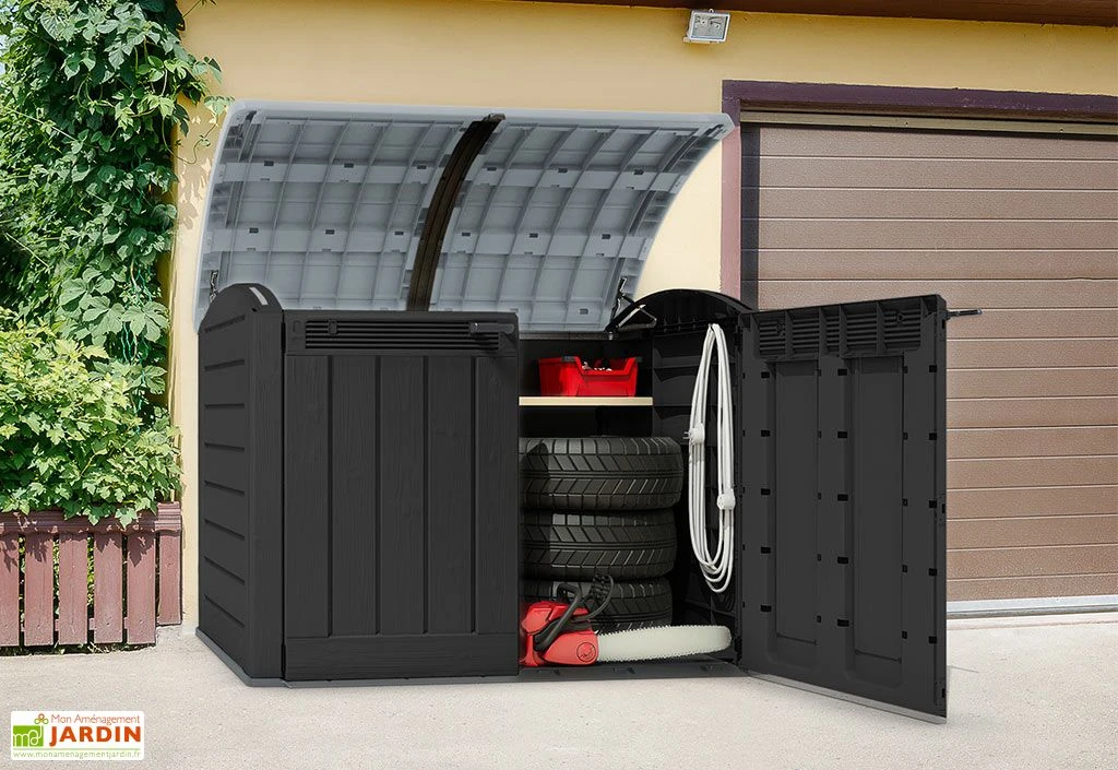 Keter Coffre De Rangement Extérieur Multifonctions En Résine 2000 L – Image 2