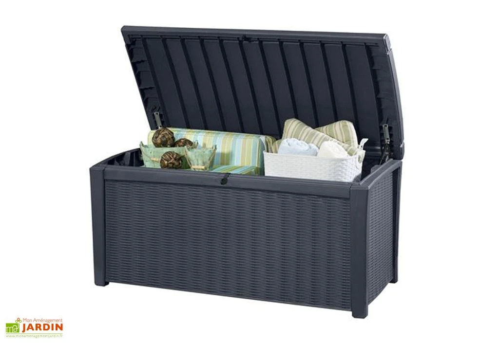 Coffre De Rangement Rio Anthracite – Image 2