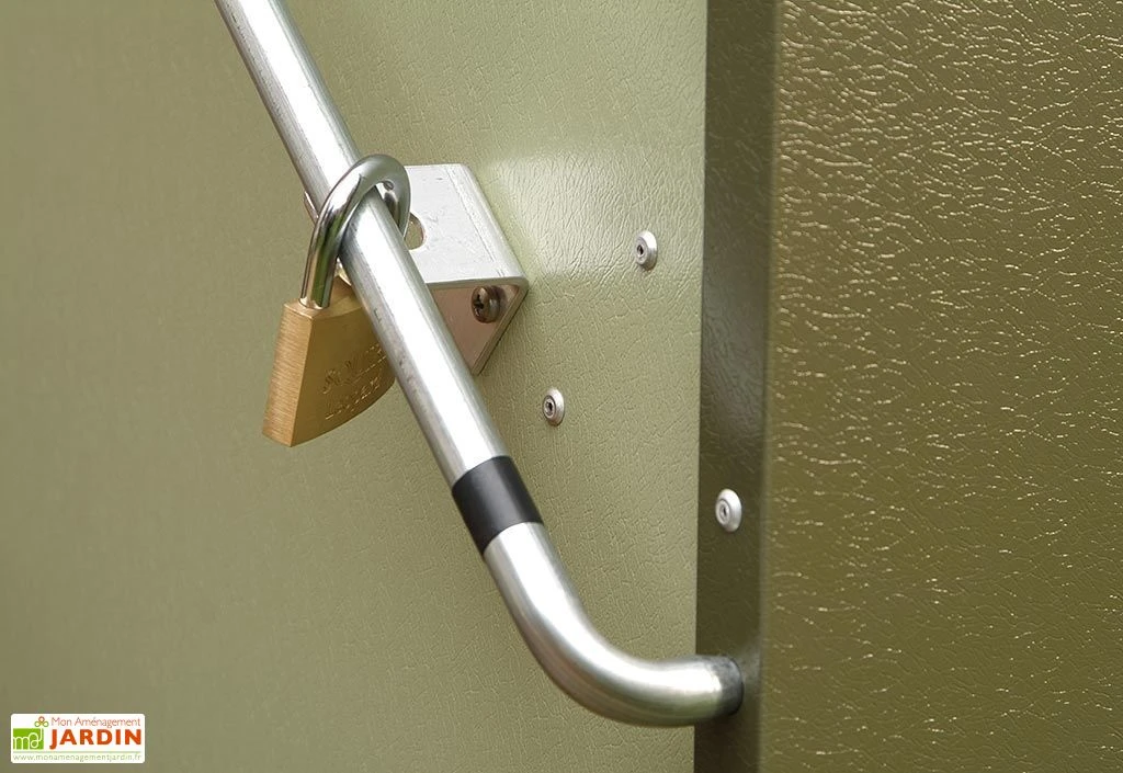 Coffre De Rangement Métal Storeguard Crème (196x89x113) – Image 4