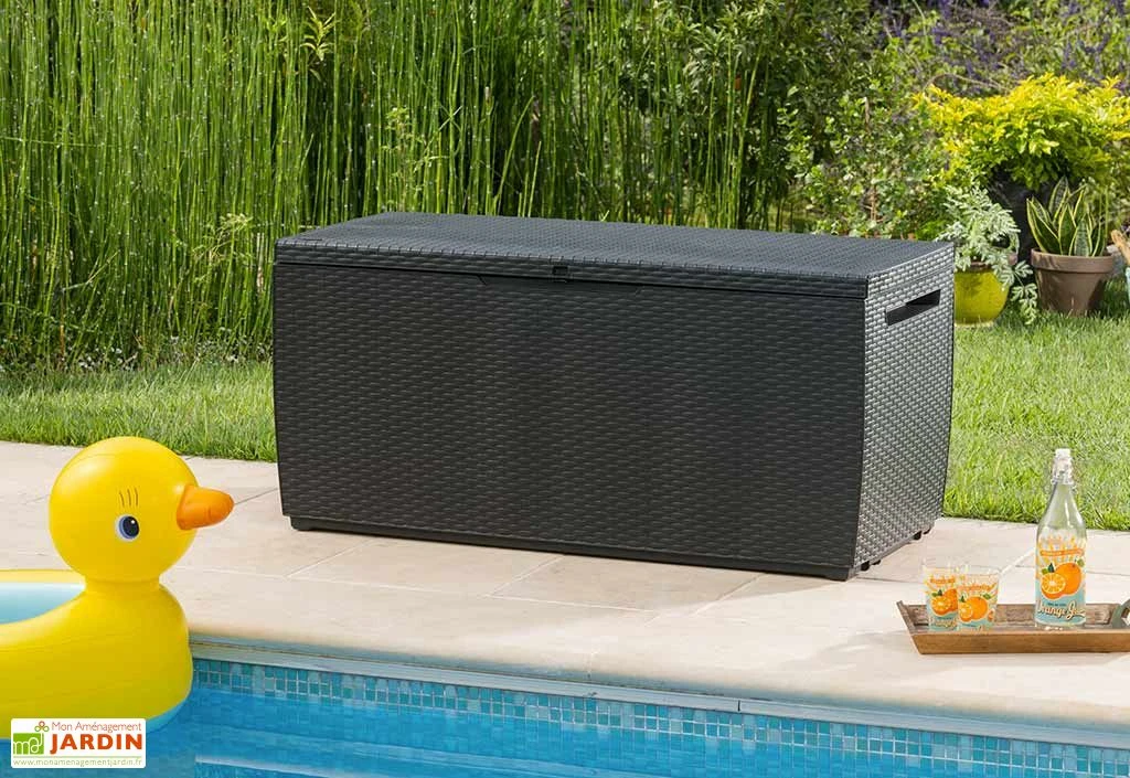 Keter Coffre De Rangement En Résine Tressée Tropic 302L – Image 2