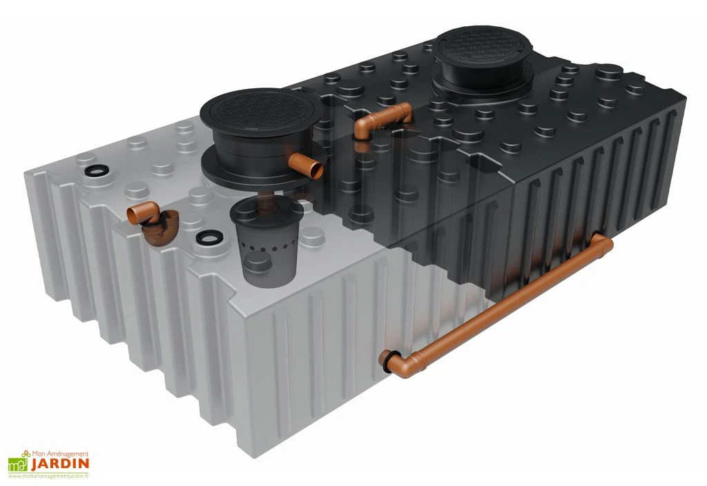 Cuve De Récupération D’eau De Pluie Enterrée – 10 000 L Plate – Image 6