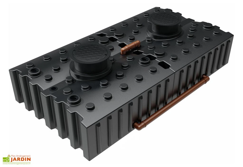 Cuve De Récupération D’eau De Pluie Enterrée – 8000 L Plate