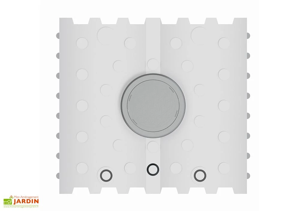 Cuve De Récupération D’eau De Pluie Enterrée – 4000 L Plate – Image 2