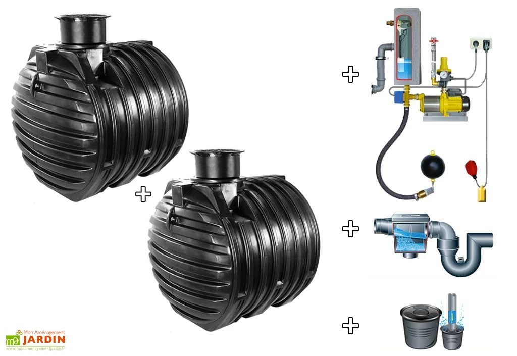 Cuve Recuperateur Eau Clever A 12000 L