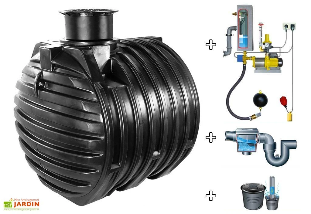 Cuve Recuperateur Eau Clever A 6000 L