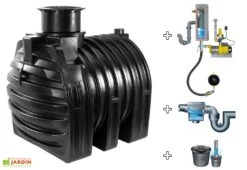 Cuve Recuperateur Eau Clever M 4500 L