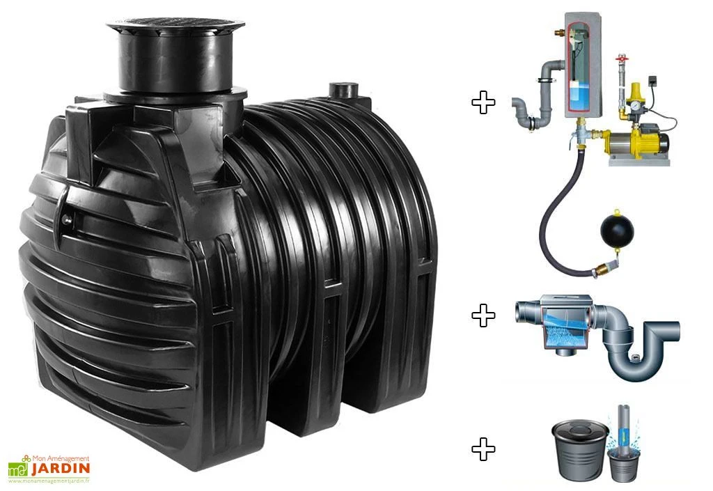 Cuve Recuperateur Eau Clever M 4500 L