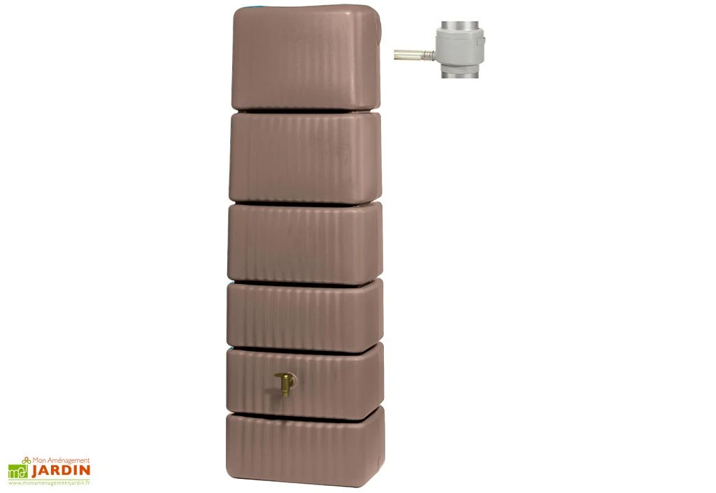 Garantia Récupérateur D'eau De Pluie 300 L Avec Robinet Et Collecteur - Slim – Image 2