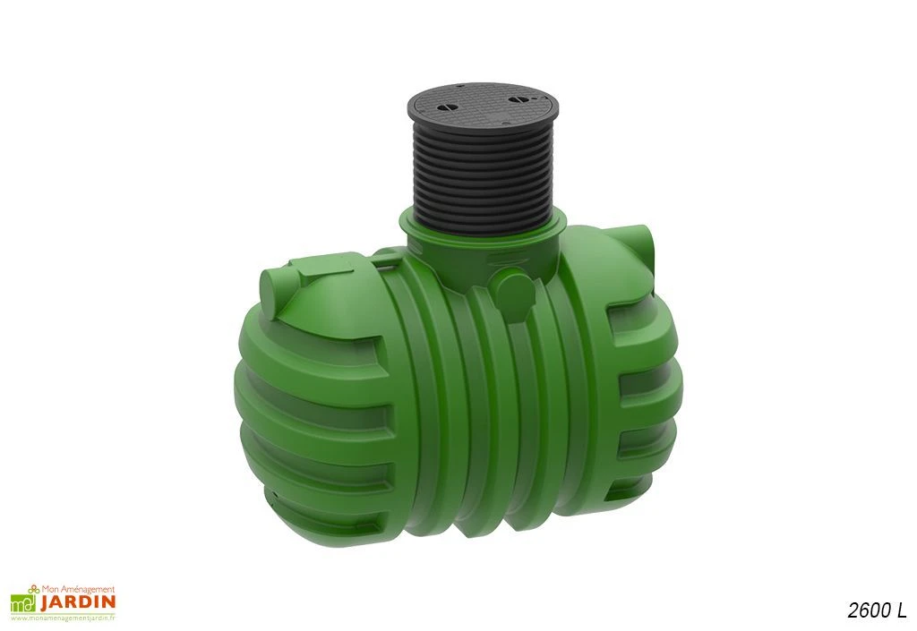 Roto Cuve Récupération D’Eau Enterrée En Polyéthylène Roterra (7 Tailles) – Image 3