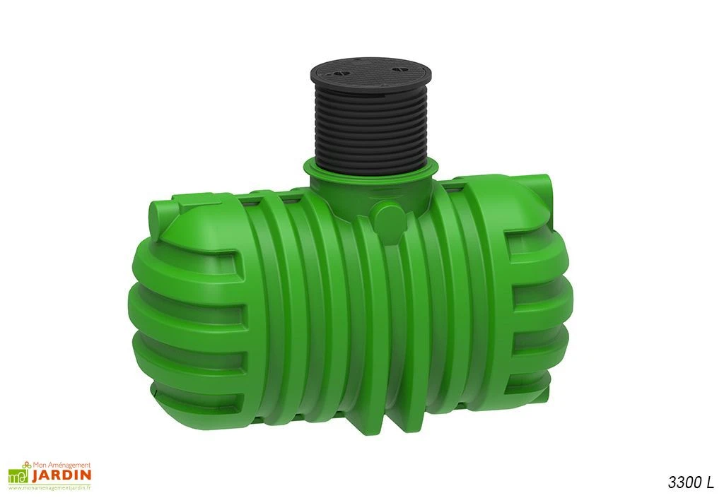 Roto Cuve Récupération D’Eau Enterrée En Polyéthylène Roterra (7 Tailles) – Image 5