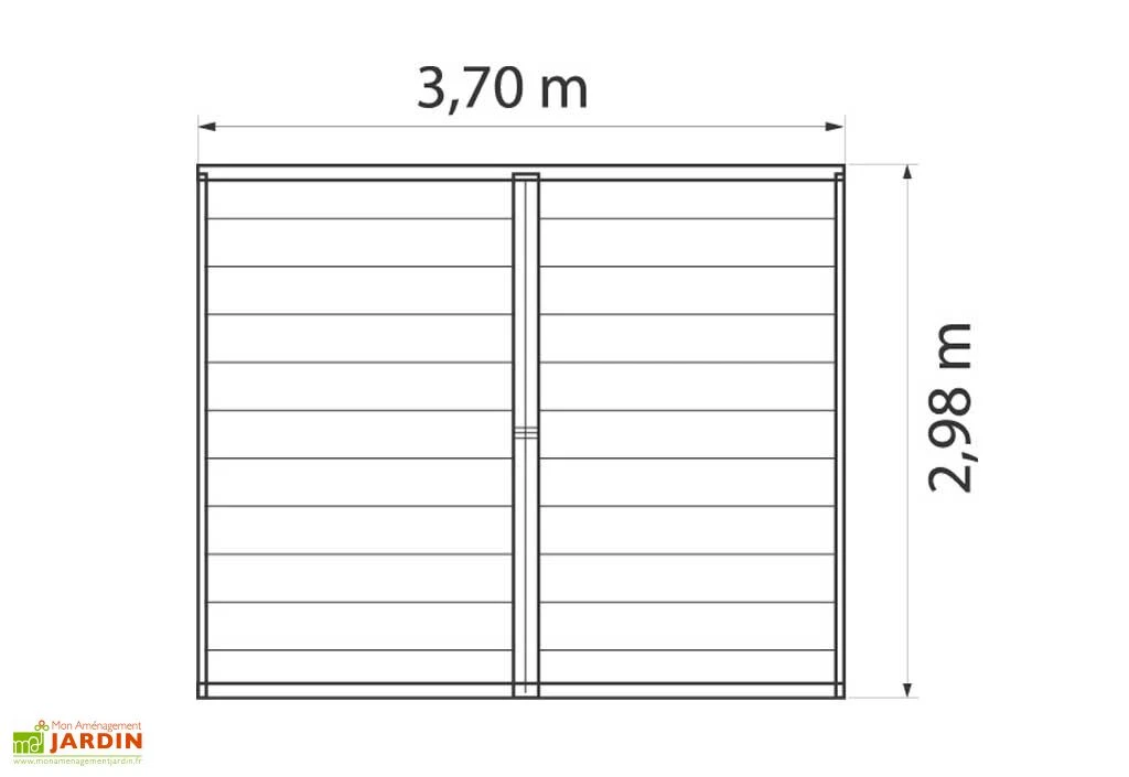 Grosfillex Abri De Jardin PVC Utility 7,5 – Image 5