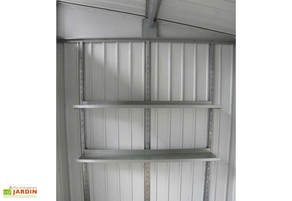 Étagère Pour Abri De Jardin En Acier Galvanisé Duramax Modern – Image 2