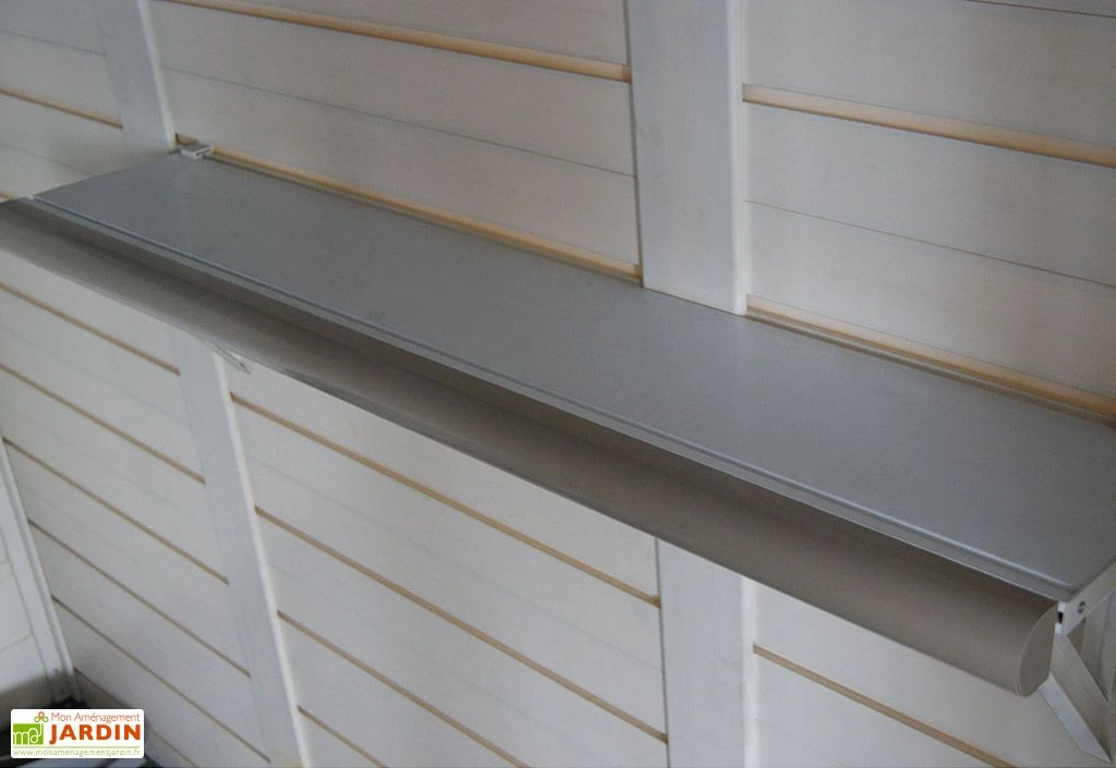 Kit 2 Etagères Pour Abri De Jardin En PVC Evo – Image 3