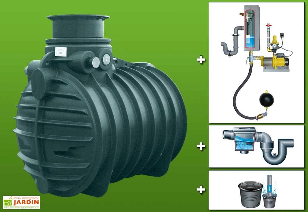 Cuve Recuperateur Eau Clever M 3400 L – Image 6