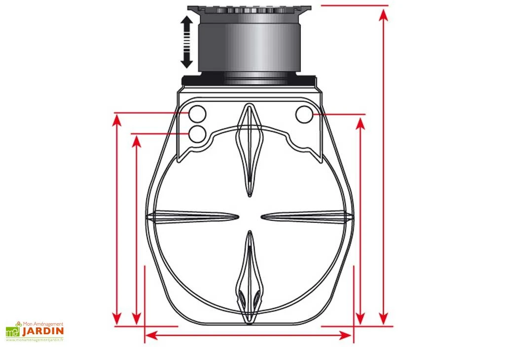 Cuve Recuperateur Eau Enterree 2000 L – Image 3