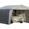 Garage Souple Et Mobile En Acier Et Polyéthylène 18 M² - 5 X 3,5 M