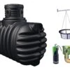 Garantia Cuve Enterrée Kit Récupérateur D'Eau Compact Confort 4Rain 1600 L