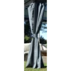 Kit De 4 Rideaux En Polyester Gris Anthracite Pour Pergola Gaïa - Couleurs Du Monde
