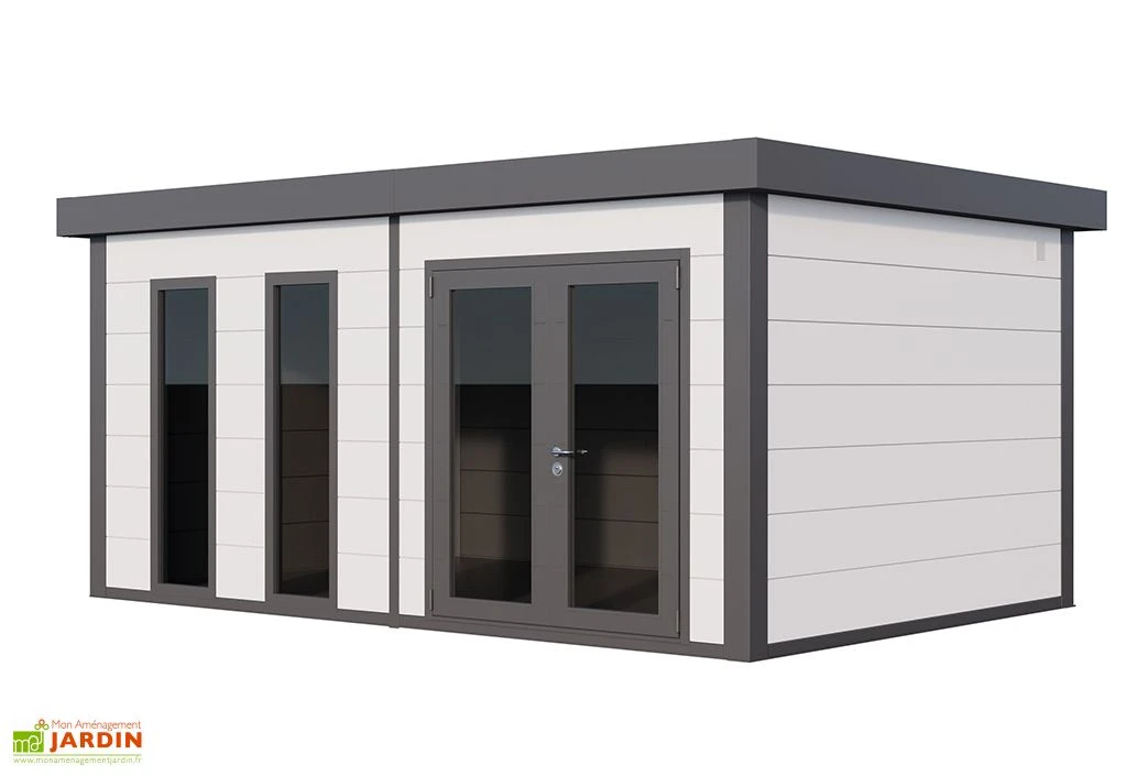 Abri De Jardin En Acier Galvanisé Double Porte Luminato - 19,2 M² – Image 4