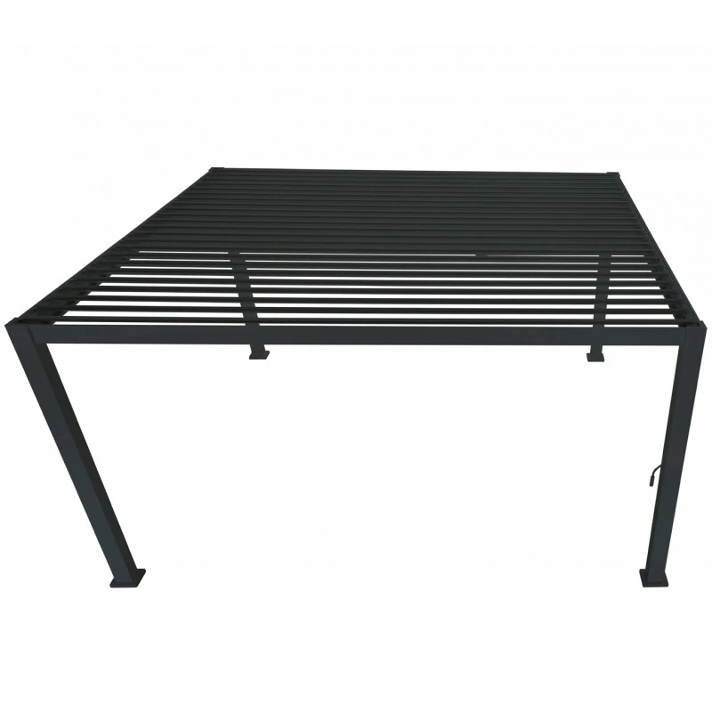 Pergola Bioclimatique Autoportante En Alu Anthracite 3x4m Ombrea – Image 6