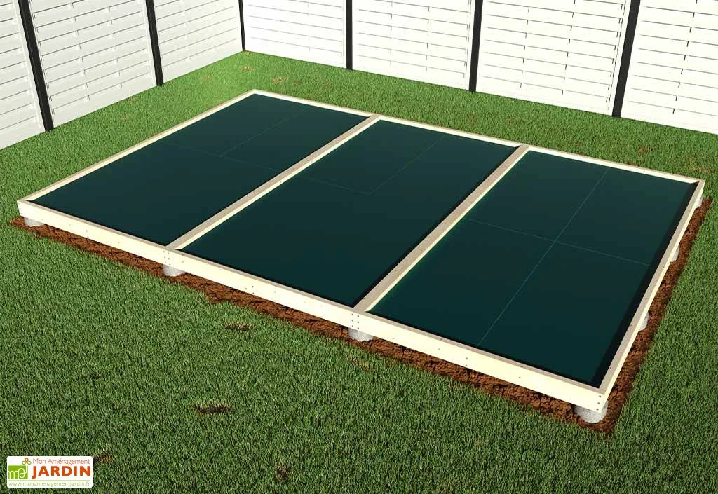 Plancher En Bois Brut Pour Studio De Jardin Como 11 M² – Image 6