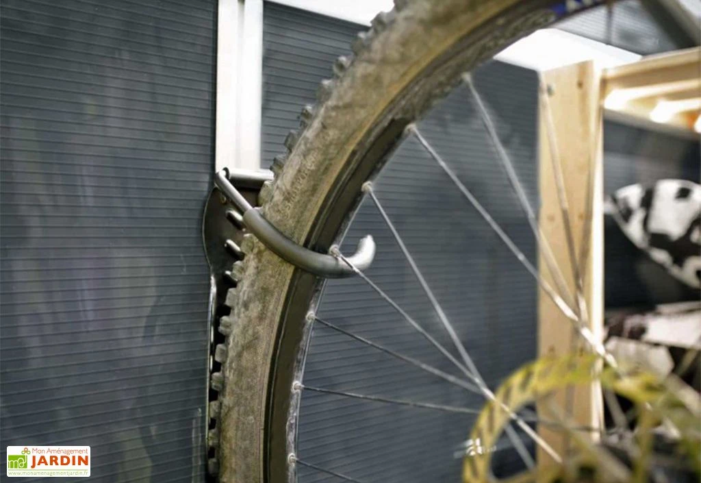 Porte Vélo Vertical Pour Abris De Jardin Yukon – Image 3