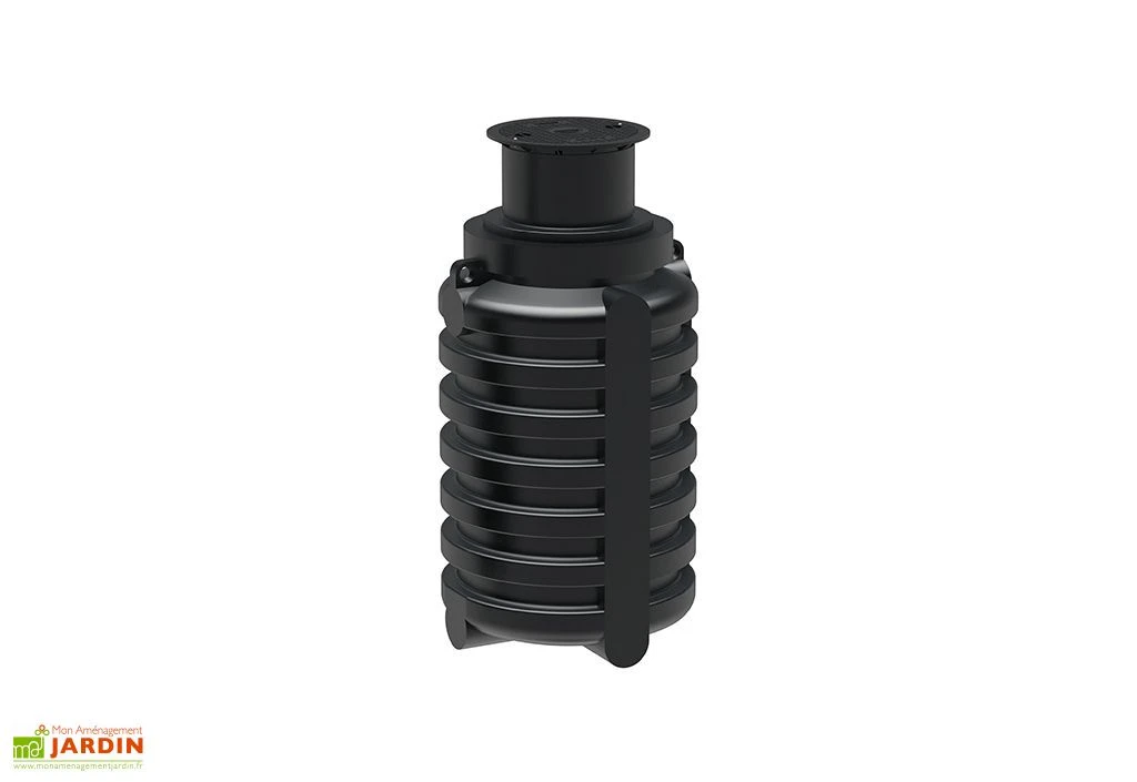 Puits En Polyéthylène à Enterrer Avec Dôme Coulissant 2000 L – Image 2