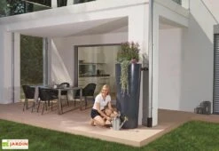 Garantia Cuve Récupération D'Eau Pluie 2 En 1 Stone Lava 350L