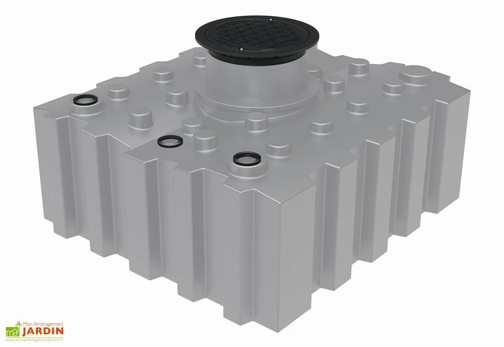Cuve De Récupération D’eau De Pluie Enterrée – 3000 L Plate – Image 2