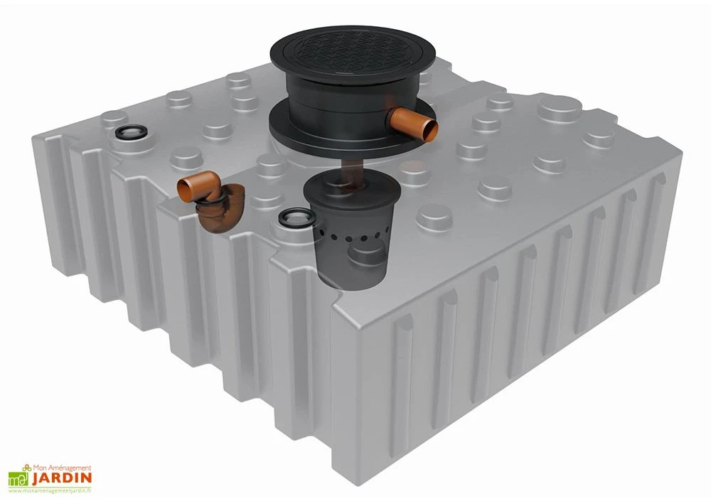 Cuve De Récupération D’eau De Pluie Enterrée – 4000 L Plate – Image 5