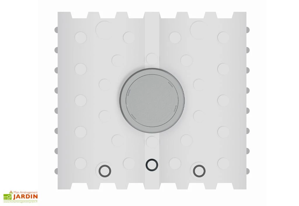 Cuve De Récupération D’eau De Pluie Enterrée – 5000 L Plate – Image 2