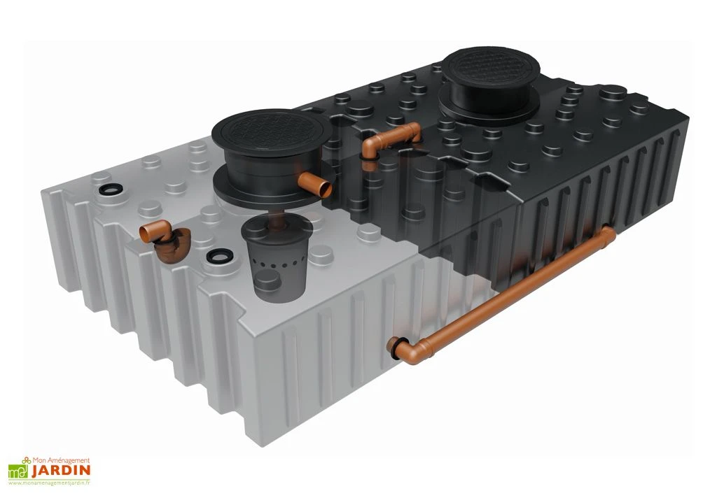 Cuve De Récupération D’eau De Pluie Enterrée – 8000 L Plate – Image 5