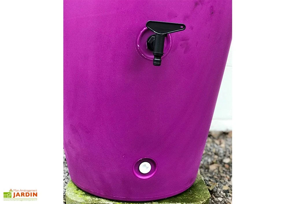 Récupérateur D’Eau De Pluie Pot De Fleur En Polyéthylène 200 L – Image 4