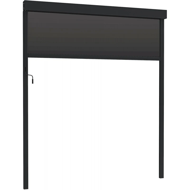 Store Avec Cadre Latéral Anthracite 370cm Pour Pergola Bioclimatique En Aluminium X-METAL – Image 3