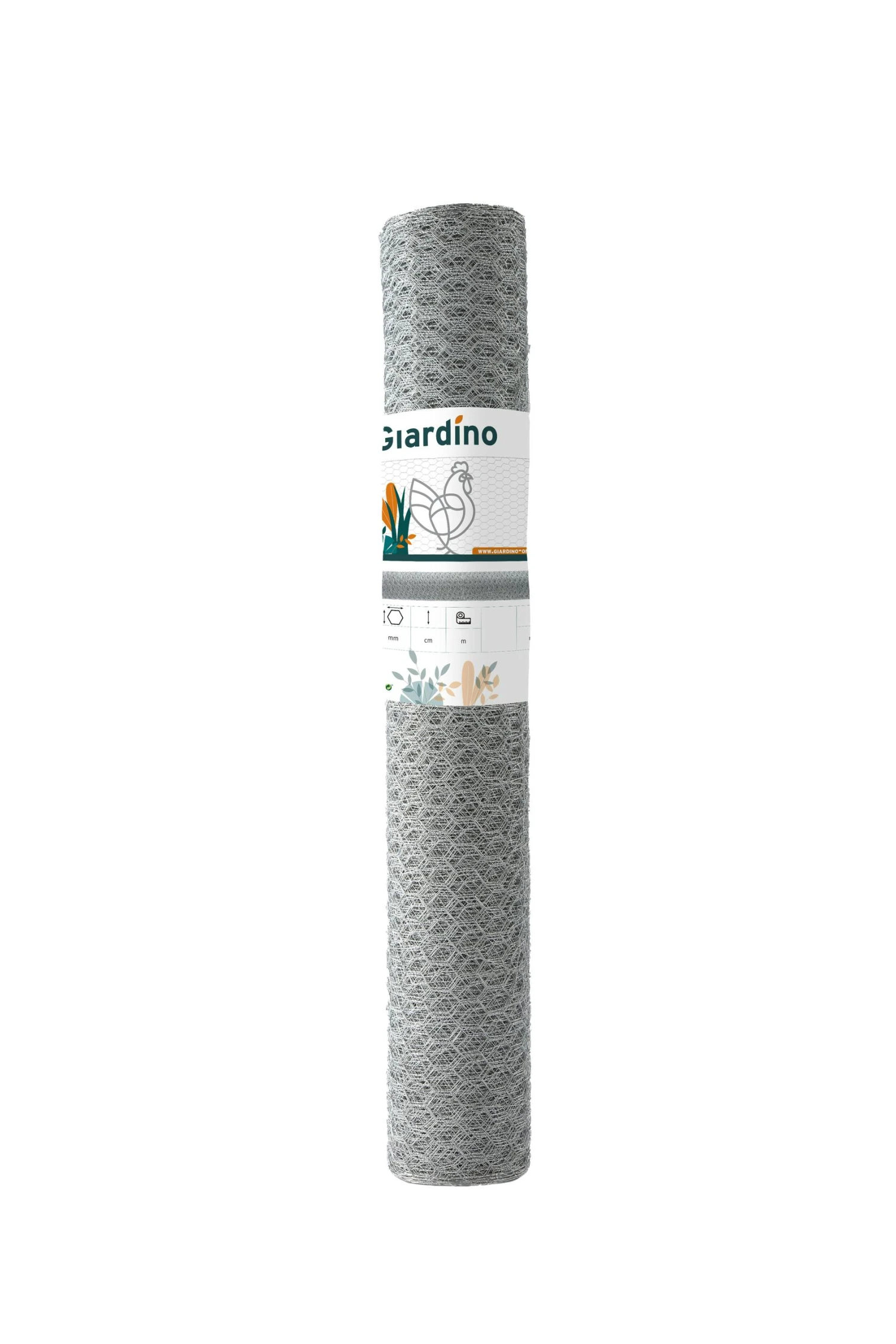 Giardino, Triple Torsion, Galvanisé Après, 41x0.9mm X 150cm X 25m