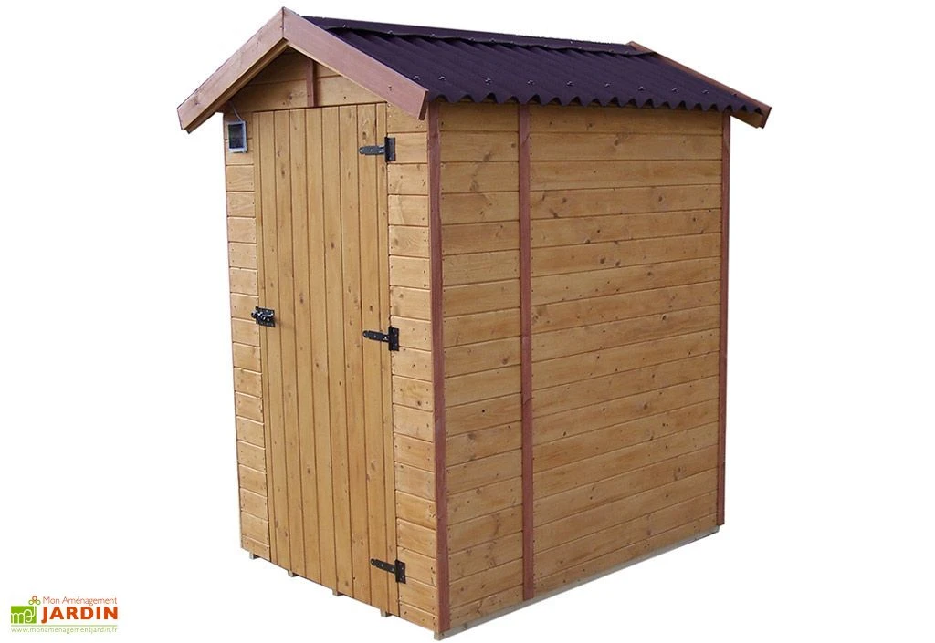 Toilettes Sèches D'extérieur 120 X 120 Cm En Bois Massif – Image 3